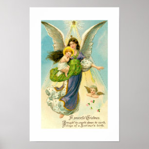 Een vreedzaam kerstfeest poster