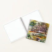 Een vreedzaam meer notitieboek (Binnen)