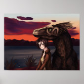 Een vreedzame avond poster (Voorkant)