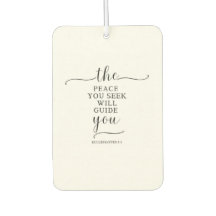 Een vreedzame boodschap autoverfrisser