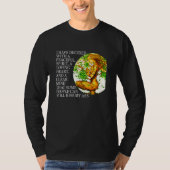 Een vreedzame geest, een liefdevol hart en een dui t-shirt (Voorkant)
