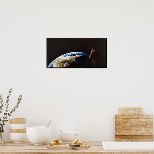 Een vreedzame plaats poster (Keuken)