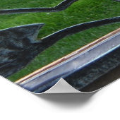 Een vreedzame plaatsdruk poster (Hoek)