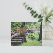 Een vreedzame wandeling briefkaart (Staand voorkant)