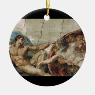 Een vreemde god. keramisch ornament