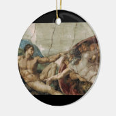 Een vreemde god. keramisch ornament (Links)