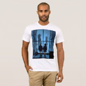 "Een vreemde periode in mijn leven" T-shirt (Voorkant volledig)