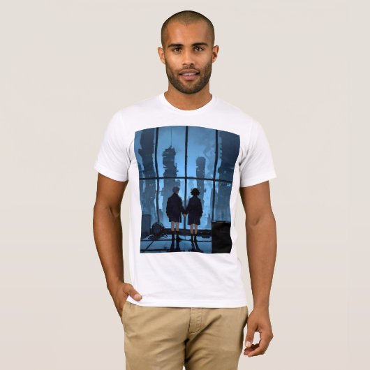 "Een vreemde periode in mijn leven" T-shirt (Voorkant volledig)