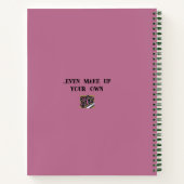 Een vreemde taal leren | Tijdschrift Notitieboek (Achterkant)