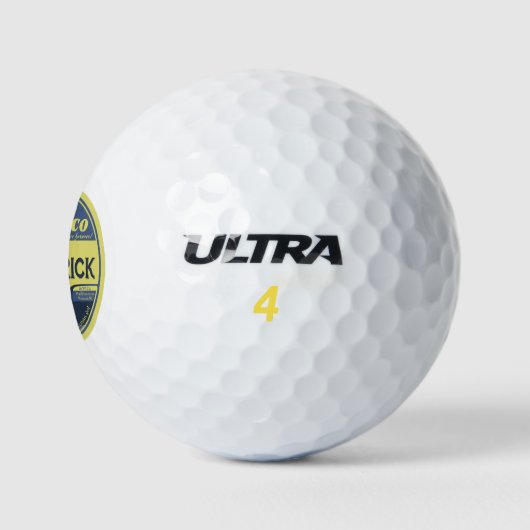Een vreemde truc golfballen (Logo)