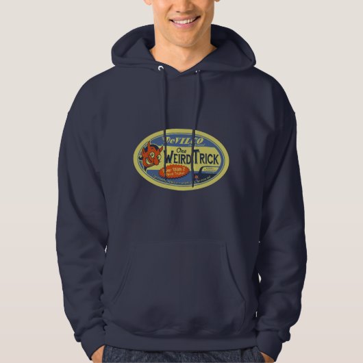 Een vreemde truc hoodie (Voorkant)