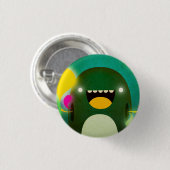 Een vreemde vriend **///////////////////////////// ronde button 3,2 cm (Voorkant /achterkant)