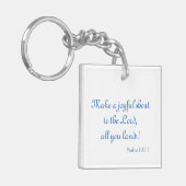 Een vreugde sleutelhanger (Voorkant Links)