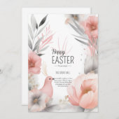 Een vreugdevol Pasen feest Kaart (Voorkant / Achterkant)