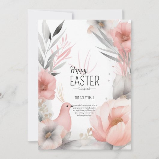 Een vreugdevol Pasen Kaart (Voorkant)