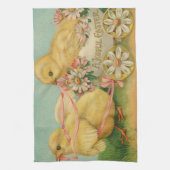 "Een vreugdevol Pasen" Vintage ansichtkaart, ca. 1 Theedoek (Verticaal)