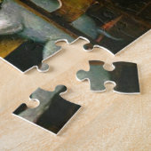 Een vriend die een hond nodig heeft die poker spee legpuzzel (Zijkant)