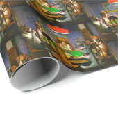 Een vriend die honden nodig heeft die pokercadeau cadeaupapier (Rol Hoek)