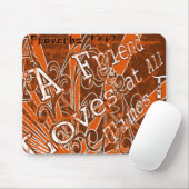 Een vriend houdt altijd van - muismat (Met muis)