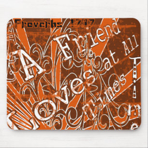 Een vriend houdt altijd van - muismat