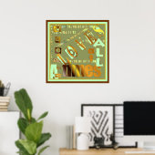 Een vriend houdt altijd van poster (Thuiskantoor)
