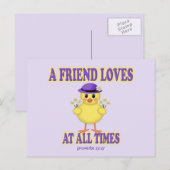 Een vriend houdt van briefkaart (Voorkant / Achterkant)