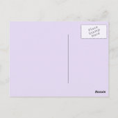 Een vriend houdt van briefkaart (Achterkant)