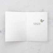 Een vriend houdt van de Waterverf van de Manuscrip Kaart (Binnen)