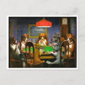 Een vriend in nood 1903 C.M.Coolidge Briefkaart (Voorkant)