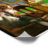 Een vriend in nood 1903 C.M.Coolidge Poster (Hoek)