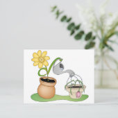 Een vriend in nood briefkaart (Staand voorkant)