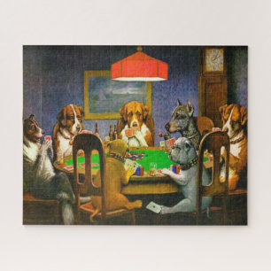Een vriend in nood Honden die poker spelen 1903 Legpuzzel