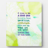 Een vriend is als een goed merk fotoplaat (Voorkant)