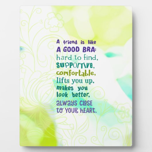 Een vriend is als een goed merk fotoplaat (Voorkant)