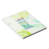 Een vriend is als een goed merk notitieblok (Schuin)