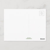 Een vriend is als een klaver van vier bladeren.. briefkaart (Achterkant)