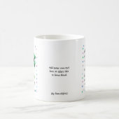 Een vriend is als een vier bladluiken. koffiemok (Center)