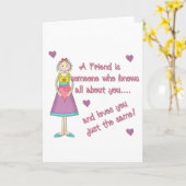 Een vriend is een creditcard kaart (Gele Bloem)