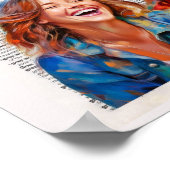 Een vriend is een geschenk dat je jezelf geeft - v poster (Hoek)