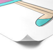 Een vriend is iemand die drukt poster (Hoek)