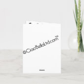 Een vriend is iemand die naar je hand reikt kaart (Achterkant)