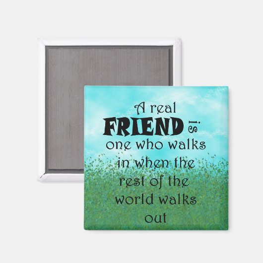 Een vriend is Magnet (Voorkant / Achterkant)