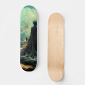 Een vriend uit een droomland CG art Persoonlijk Skateboard (Voorkant)