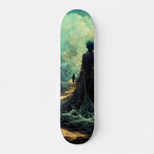 Een vriend uit een droomland CG art Persoonlijk Skateboard