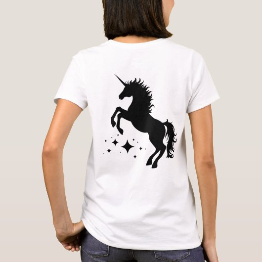 EEN VRIEND VERTELDE MIJ DAT IK DELUSIONAAL WAS VAN T-SHIRT (Achterkant)