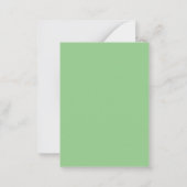 Een vriend voor alle seizoenen Flat Note Kaart Notitiekaartje (Achterkant)