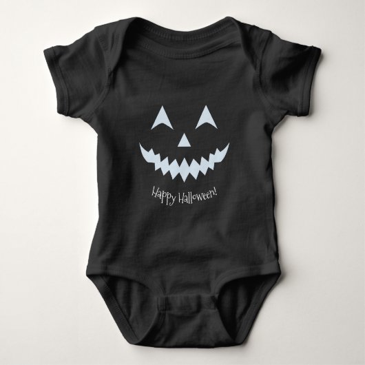 "Een vriendelijk gezicht" Baby Bodysuit (Voorkant)