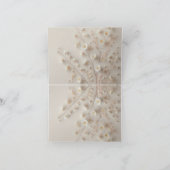 Een vriendelijke dank in pastel bedankkaart (Binnen)