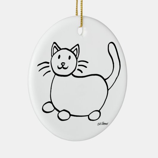 'Een vriendelijke hartelijke vrouw woont hier' vak Keramisch Ornament (Rechts)