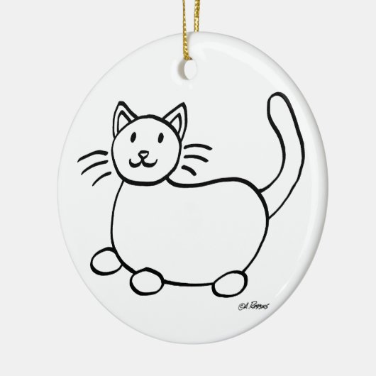 'Een vriendelijke hartelijke vrouw woont hier' vak Keramisch Ornament (Links)